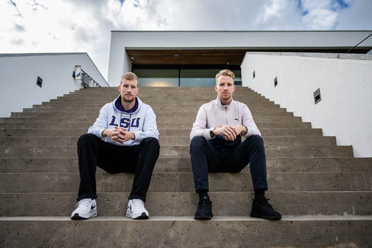 Häckens Simon och Samuel Gustafson