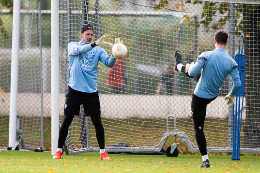 Goalkeeper Johan Dahlin