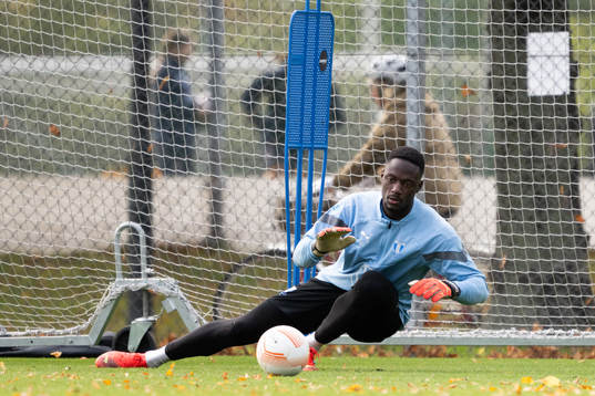 Goalkeeper Ismael Diawara