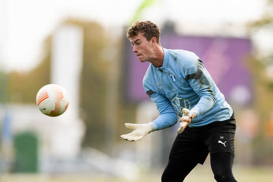 Goalkeeper Melker Ellborg