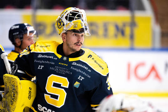 Södertäljes målvakt Fredrik Bergvik