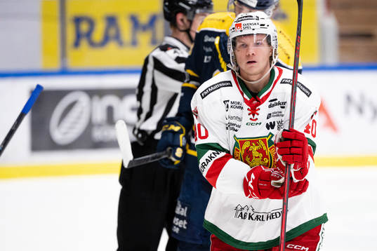 Moras Anton Heikkinen jublar