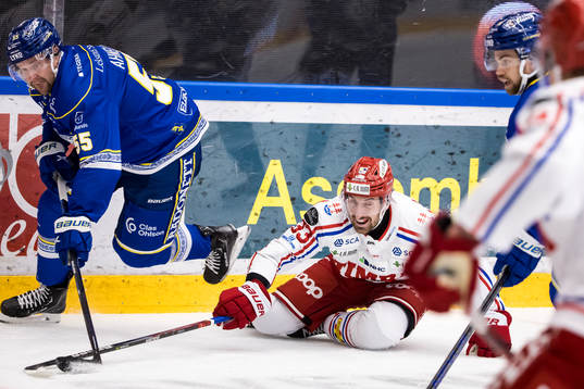 Leksands Jonas Ahnelöv och Timrås Albin Lundin