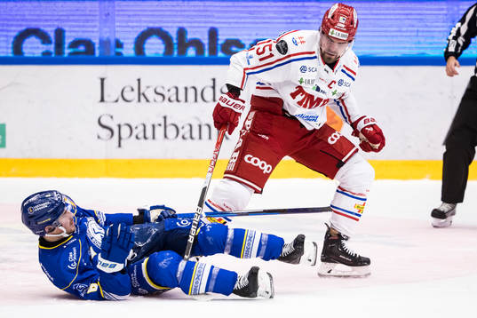 Timrås Anton Lander och Leksands Matt Caito