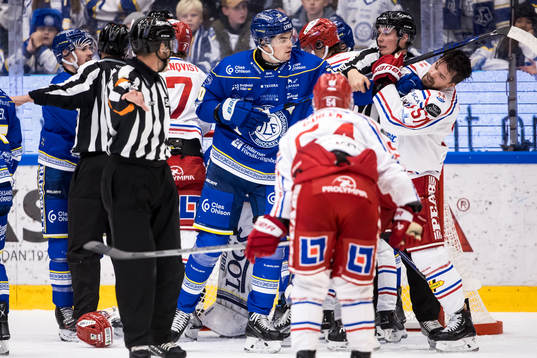 Leksands Lian Bichsel och Timrås Anton Lander