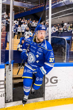 Leksands Anton Lindholm utsedd till matchens krigare