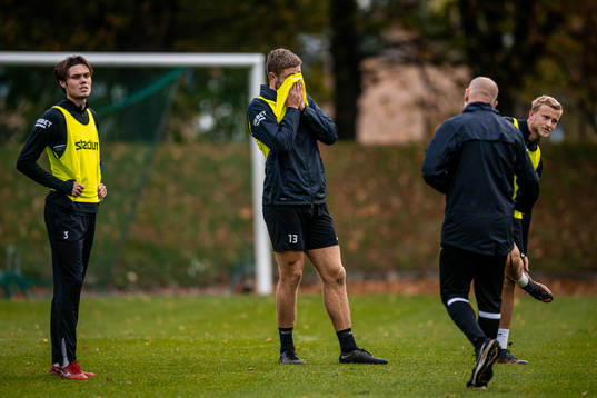 Albin Linnér, Erik Hedenquist och Johan Rapp deppar