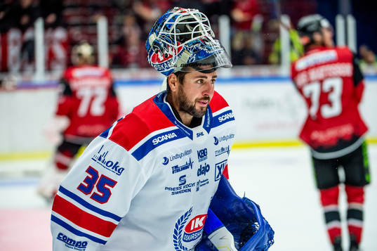 Oskarshamns målvakt Joe Cannata