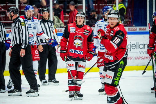 Malmö Redhawks Lukas Wernblom deppar