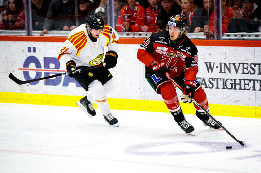 Brynäs Johannes Kinnvall och Örebros Christopher