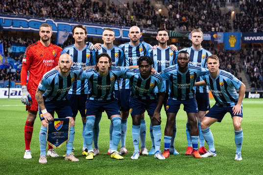 The starting eleven of Djurgården