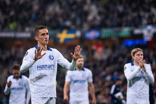 Julien De Sart of Gent looks dejected