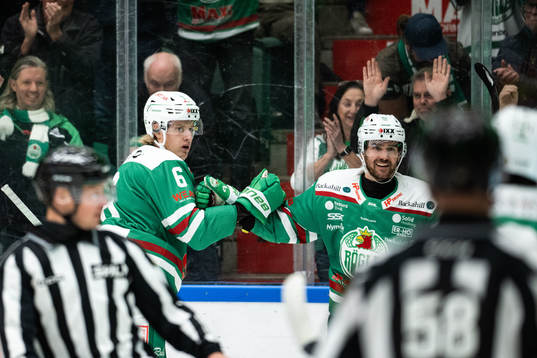 Rögles Ludvig Larsson jublar