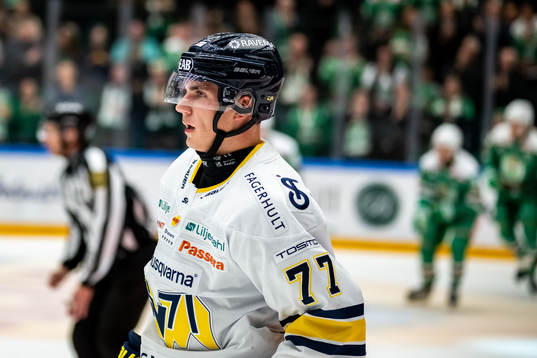 HV71s Herman Hansson deppar