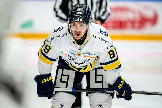 HV71s Mikkel Bödker  deppar