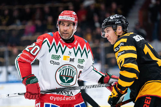 Frölundas Joel Lundqvist och Skellefteås Pär Lindholm