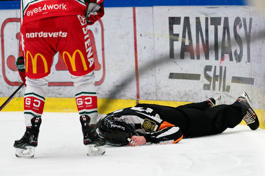 under ishockeymatchen i SHL mellan Skellefteå och Frölunda