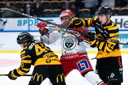 Frölundas Joel Lundqvist och Skellefteås Andreas Wingerli