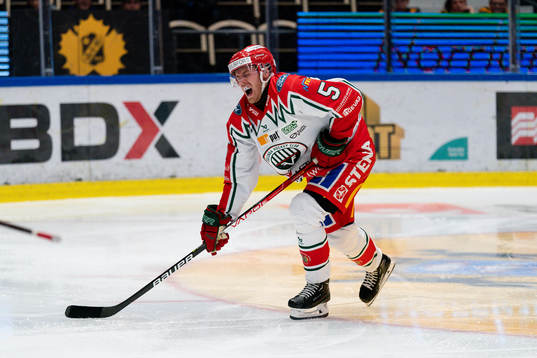 Frölundas Filip Johansson skadade sig