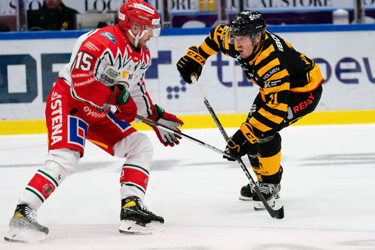 Frölundas Anders Grönlund och Skellefteås Max Lindholm