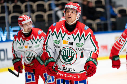 Frölundas Nicklas Lasu jublar