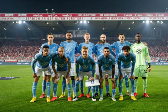 The starting eleven of Malmö FF