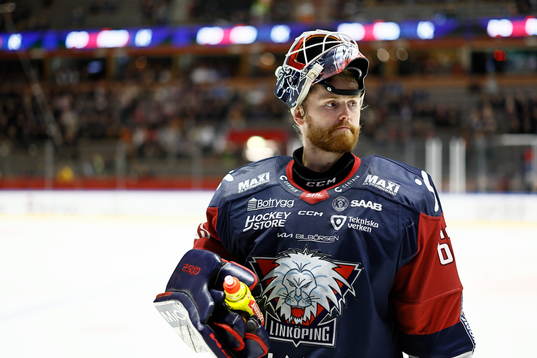 Linköpings målvakt Marcus Högberg