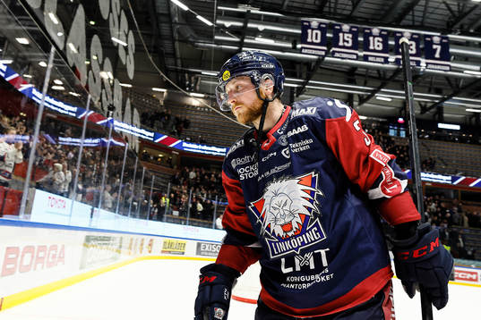 Linköpings Linus Hultström deppar