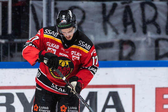 Luleås Isac Brännström deppar