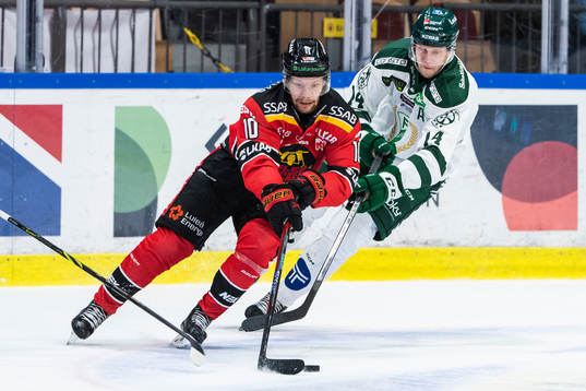 Luleås Einar Emanuelsson och Färjestads Victor Ejdsell