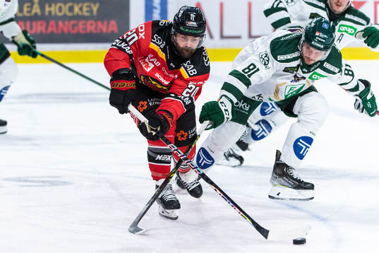 Luleås Jack Connolly och Färjestads Theodor Lennström