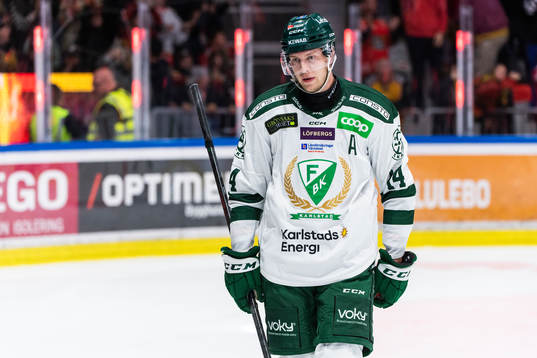 Färjestads Victor Ejdsell deppar