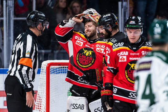 Luleås målvakt Joel Lassinantti