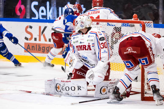 Timrås målvakt Jacob Johansson