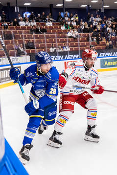 Leksands Justin Glenn Kloos och Timrås Joseph Laleggia