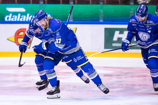 Leksands Anton Lindholm jubel