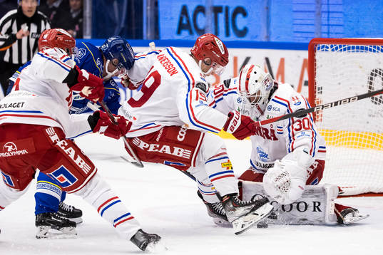 Timrås målvakt Jacob Johansson