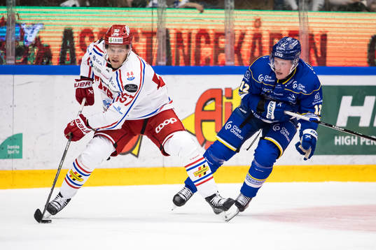 Timrås Anton Wedin och Leksands Kalle Östman