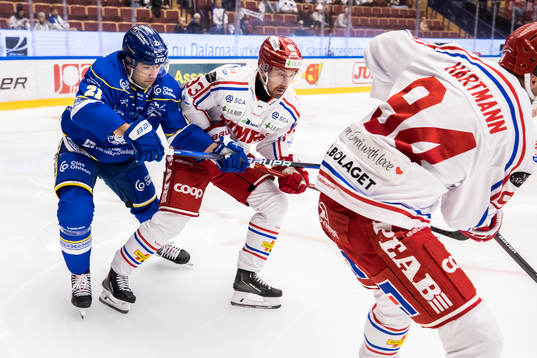 Leksands John Quenneville och Timrås Albin Lundin