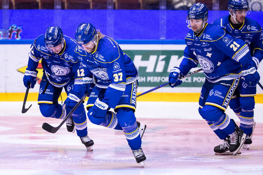 Leksands Anton Lindholm jubel