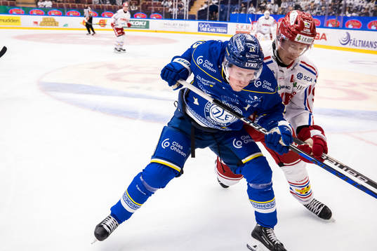 Leksands Kalle Östman och Timrås Didrik Strömberg
