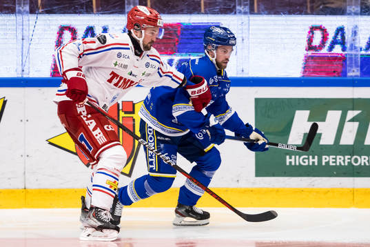 Timrås Emil Pettersson och Leksands Oskar Lang
