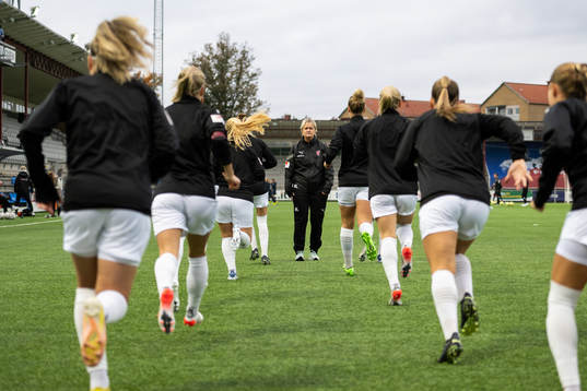 FC Rosengårds fysioterapeut Malin Jönsson Lundgren