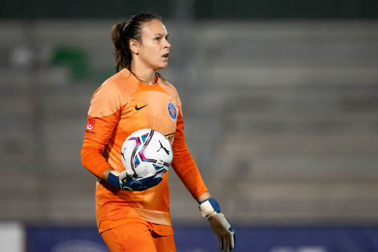 Eskilstuna Uniteds målvakt Katlynn Fraine