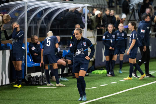 Eskilstuna Uniteds Mia Jalkerud deppar
