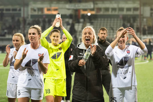 FC Rosengårds Caroline Seger jublar