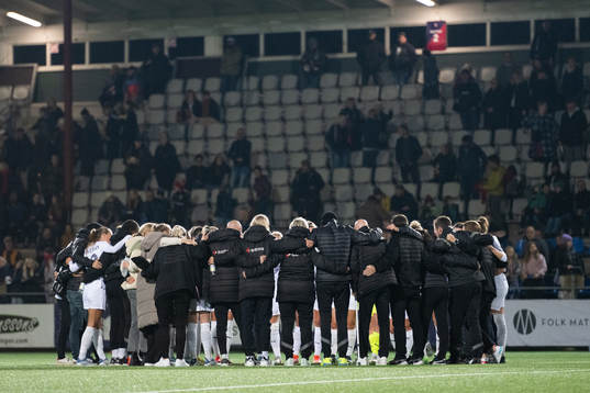 FC Rosengårds spelare efterslutsignaeln
