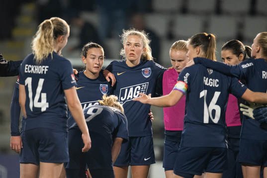 Eskilstuna Uniteds spelare deppar