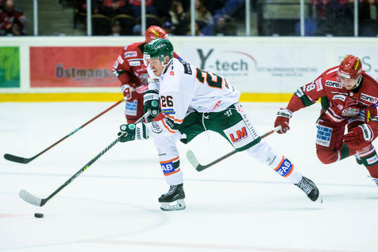Kristianstads Jakob Bondesson och Modos Erik Karlsson