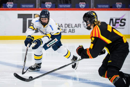 HV71s Mira Markström och Brynäs Anna Meixner